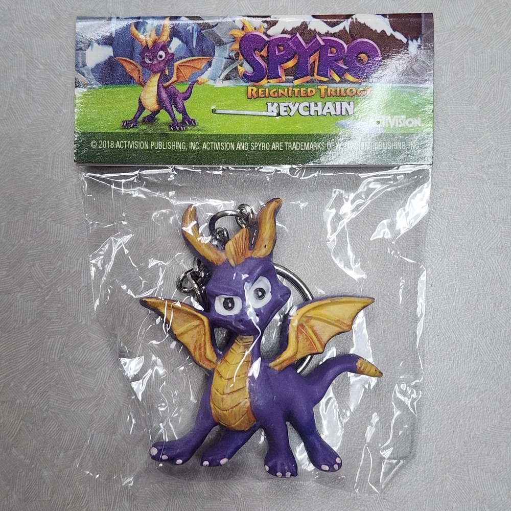 Spyro Reignited Trilogy Preorder Bonus Keychain - Gamestop Exclusive Bonus